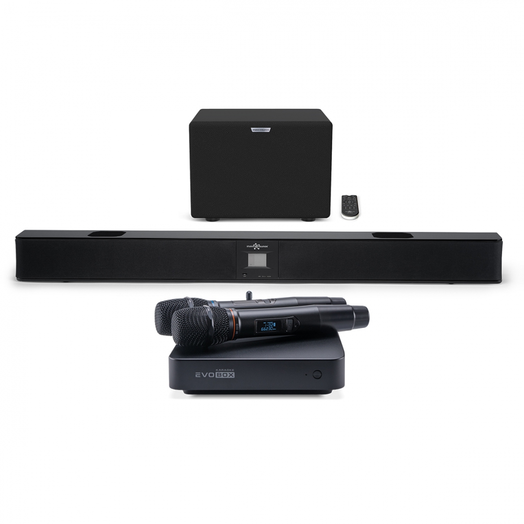 караоке-комплект EVOBOX Plus + EvoSound Bar (саундбар с караоке) в Адыгее