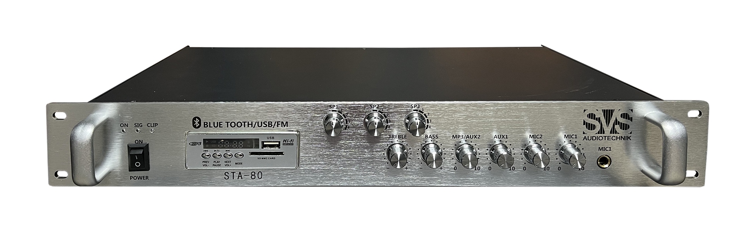 SVS Audiotechnik STA-80 Микшер-усилитель для систем Public Address в Адыгее